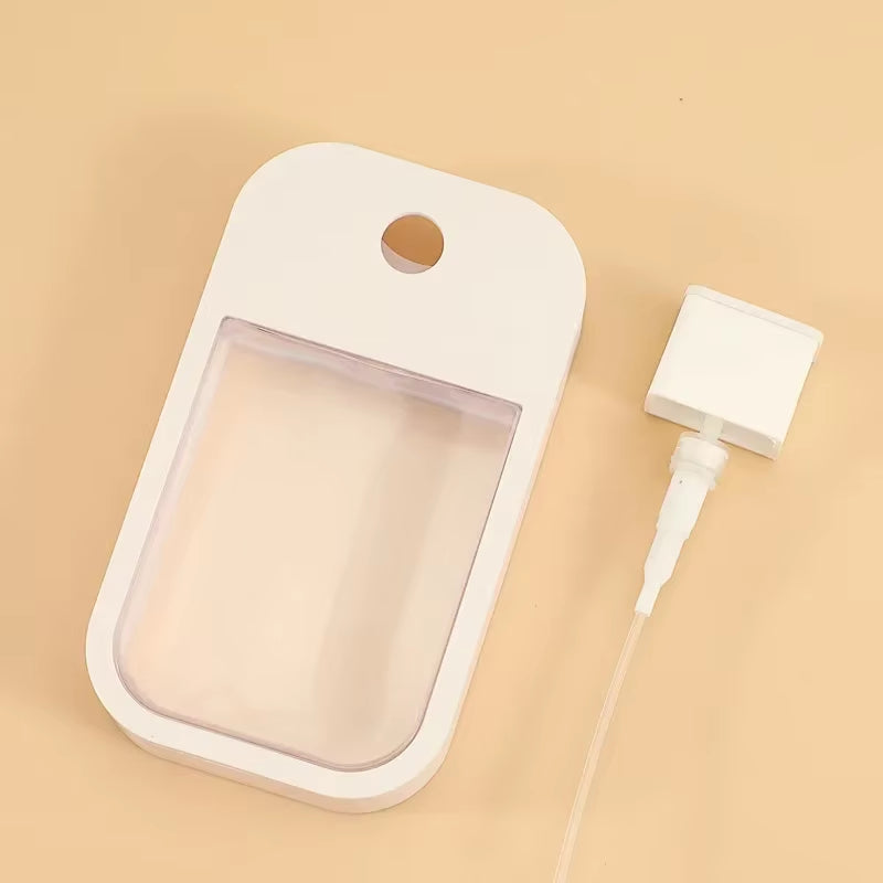 New 45Ml 6 Color Portable Refillable Hand Sanitizer Alcohol Bottles Mini Card Spray Bottle Travel Sub-Bottling Cosmetics Press