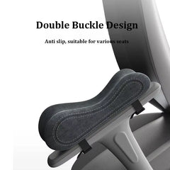 1 Pair Latex Memory Cotton Chair Armrest Pads Computer Chair Armrest Cushion Relief Elbows Forearm Pressure Pad for Home Offiice