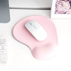 Cute Wrist Guard Silica Gel Support Pad Can Freely Move Office Guard Mouse Pad Ergonomic Wrist Rest Mouse Pad for Pc Laptop Comp