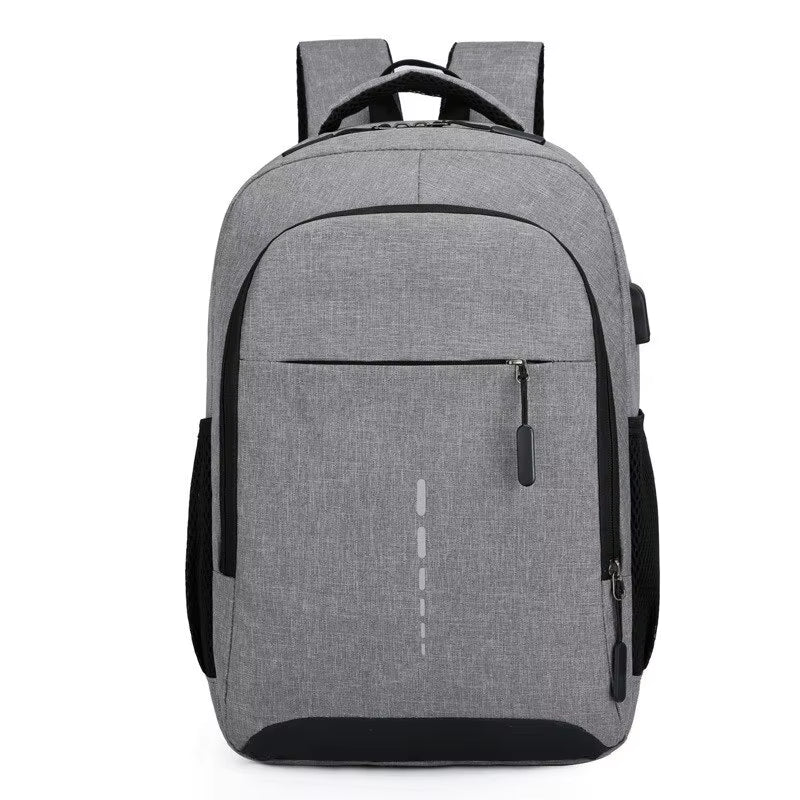 Mens Backpack Largecapacity Simple Fashion Travel Female Student Computerbag