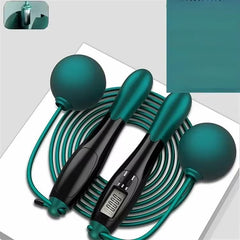 Counting Jump Rope Ball Steel PVC Skipping Rope Exercise Adjustable Cordless Jump Rope Fitness Gym Training Home Sport Equipment