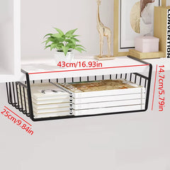 Metal Hanging Kitchen Conditioning Layered Storage Rack Multifunctional Book Storage Rack Dormitories Offices