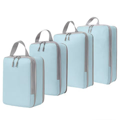 Set/4Pcs Portable Travel Compression Packing Cubes Bag Waterproof Organizer Bags Suitcase Clothes Organizers Handbag Travel Bag