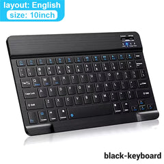 Bluetooth Wireless Keyboard Mouse for IOS Android Windows Tablet for Ipad Air Mini Pro Spanish Korean Portugal Russian Keyboard