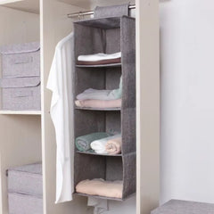 New Creative Household Clothes Hanging Drawer Box Underwear Finishing Storage Collapsible Storage Shelves Closet Organizer