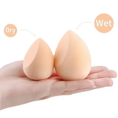 3Pcs Beauty Makeup Egg Makeup Sponge Air Cushion Powder Cosmetics Puff Cosmetics Puff Soft Beauty Tools Wet Dry Dual Use