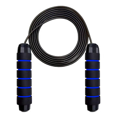 With Ball Bearings Adjustable Tangle-Free Speed Wire Jump Rope Workout with Foam Handles for Fitness Home Workouts and Slim Body