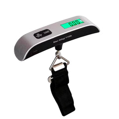 Digital LCD Display 110Lb/50Kg Electronic Luggage Hanging Suitcase Travel Weighs Baggage Bag Weight Balance Portable Scale Tool