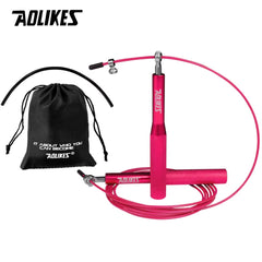 Crossfit Jump Rope Professional Speed Bearing Skipping Fitness Workout Training Equipement MMA Boxing Home Exercise