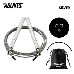 Crossfit Jump Rope Professional Speed Bearing Skipping Fitness Workout Training Equipement MMA Boxing Home Exercise