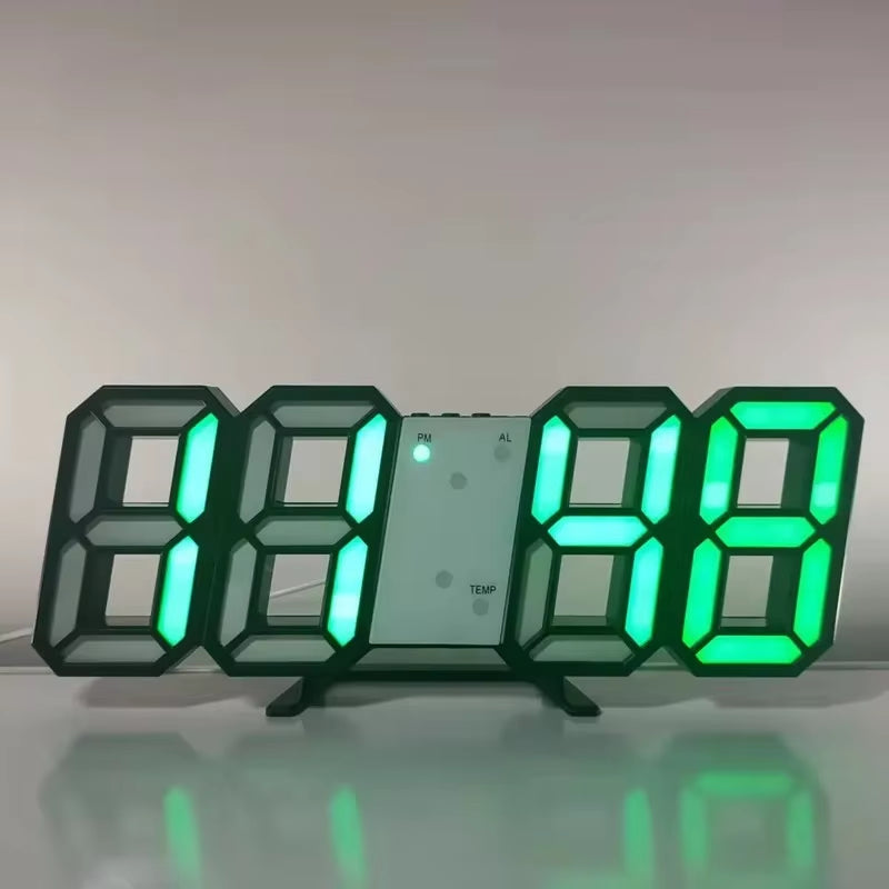 Digital Wall Clock Desk Watches Electronic Alarm Modern Home Decoration for Bedroom Decor Interior Led Table Clocks Living Room