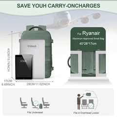 Ryanair Backpack 40X20X25 Cabin Bag Travel Backpack for Men Women Hand Luggage Leisure Laptop Backpack Mochila Para Viaje Cabina