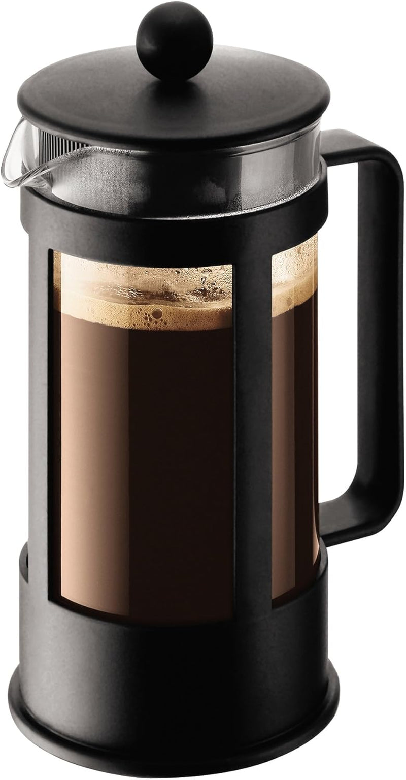 Kenya 3 Cup French Press Coffee Maker, Black, 0.35 L, 12 Oz