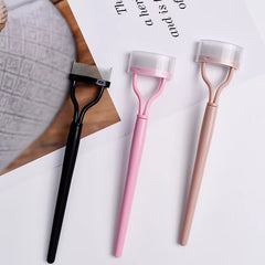 Eyelash Separator Metal Teeth Straight Eyelash Curler Beauty Makeup Stainless Eyelash Brush Comb Mascara Curl Makeup Tool