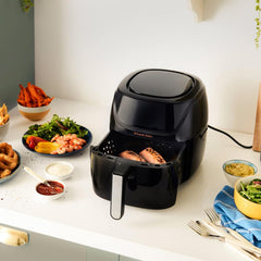 4L Rapid Digital Air Fryer [7 Cooking Functions |10 Programs] Energy Saving, Max Temp 220°C, Easy Clean, Touch Screen, Use without Oil, Grill, Bake, Roast, Reheat, Frozen Etc. 27160