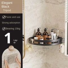 3/2/1 PCS No Punching Required Bathroom Shampoo Holder Shower Caddy Shelves Storage Shelf Towel Holder Shelves for Bathroom