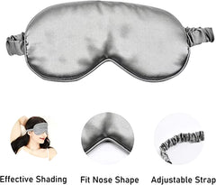 Imitated Silk Eye Patch Shading Sleep Eye Mask Eyepatch Travel Relax Cover Eyeshade Health Sleeping Shield Soft Eye Care Tools