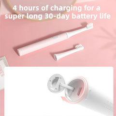 Electric Toothbrush: Waterproof Rechargeable USB Toothbrush for Teeth Whitening