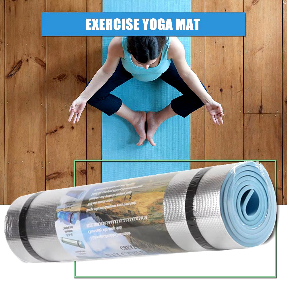 1800X500X6Mm EVA Yoga Exercise Mat Moisture-Proof Outdoor Camping Picnic Mat Yoga Mats Body Building Gym Fitness Accessories