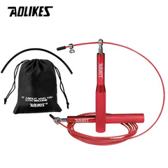 Crossfit Jump Rope Professional Speed Bearing Skipping Fitness Workout Training Equipement MMA Boxing Home Exercise