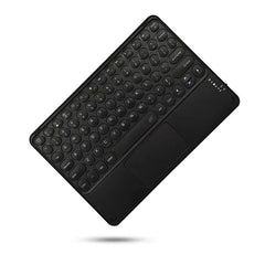 Spanish/English Bluetooth Keyboard 10 Inch for Ipad Air Pro Wireless Rechargeable Keyboard for Phone Tablet Laptop Universal