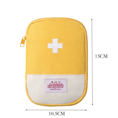 Portable Medicine Bag Cute First Aid Kit Medical Emergency Kits Organizer Outdoor Household Medicine Pill Storage Bag Travel