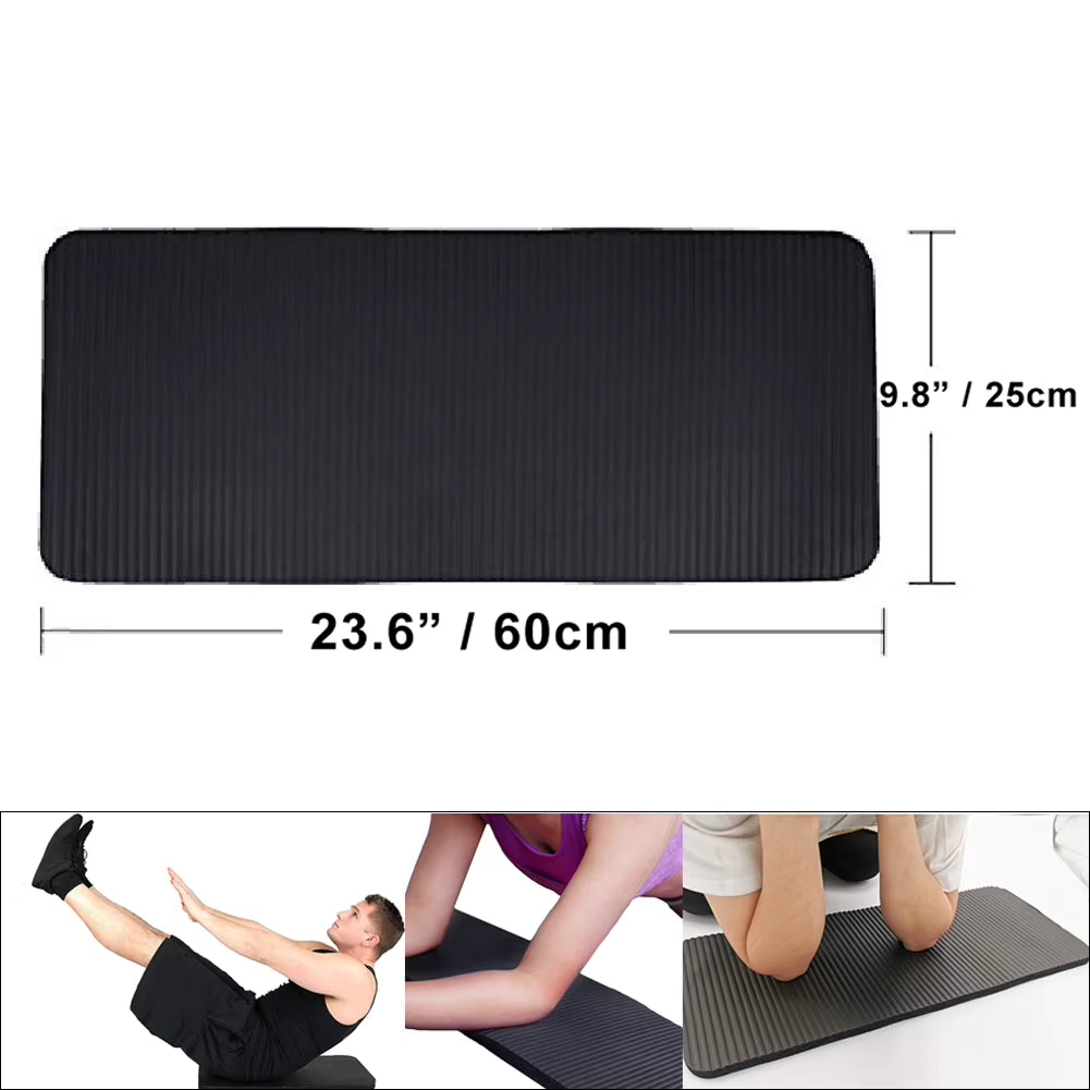 1.5Cm Extra Thick Yoga Knee Pad Non-Slip Foam Yoga Pads Fitness Crossfit Pilate Mat Workout Sport Plank Cushion Gym Equipment