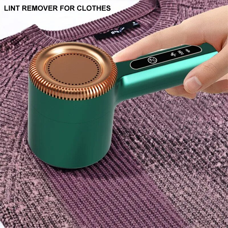 USB Electric Rechargeable Lint Remover: Effortlessly Remove Hair Balls, Fuzz, and Lint from Clothes, Sweaters, and More 