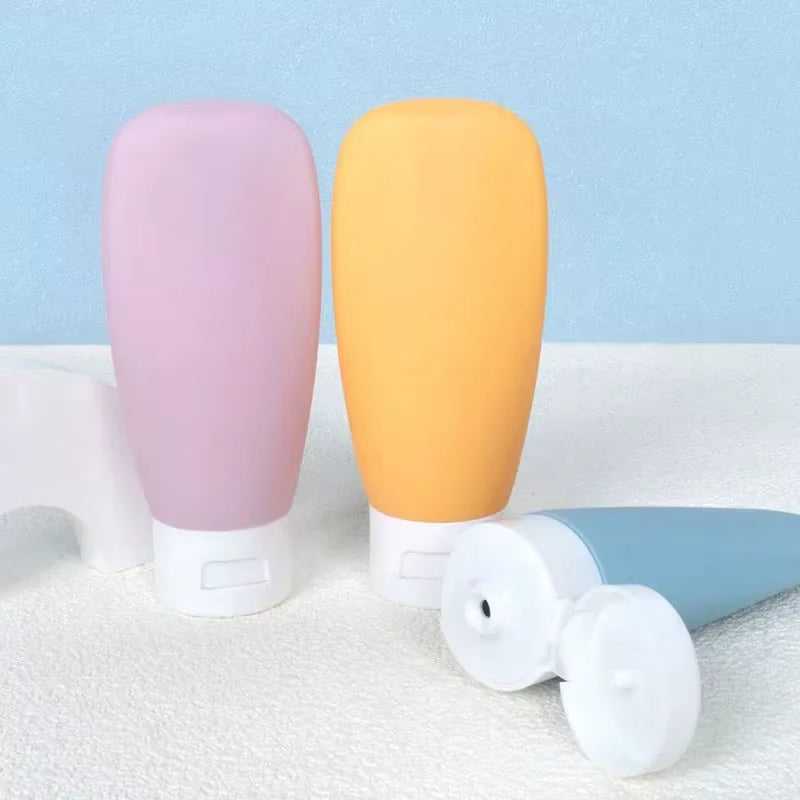 Morandi Tube Squeeze Bottle Portable Skin Care Products Dispensing Ottle Lotion Hand Cream Body Wash Travel Set Fill Empty