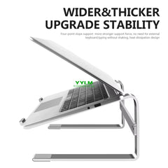 Aluminum Laptop Stand Notebook Riser Holder for Macbook Air 13 Ipad Pro Dell HP Lenovo Xiaomi Computer Tablet Support Ordinateur