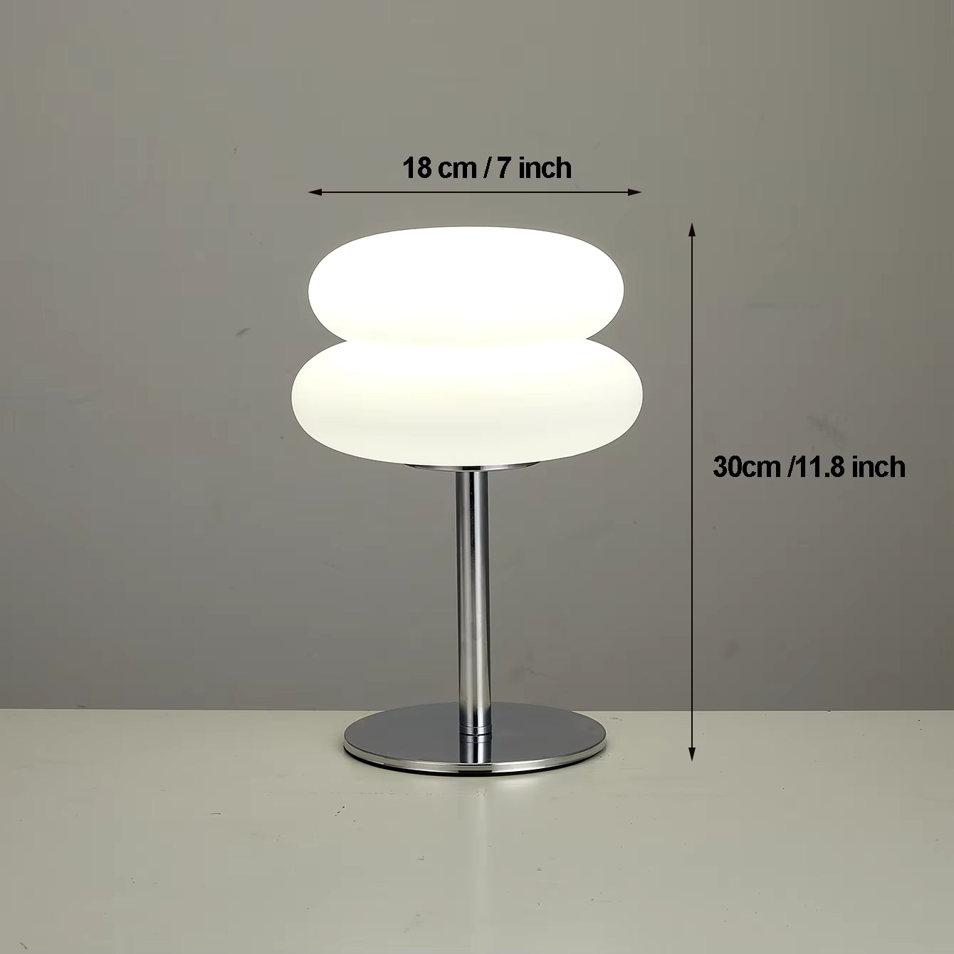 Bedroom Bedside Lamp Creamy Style Table Lamp USB Plug Tri Color Dimming Living Room Study Atmosphere Light