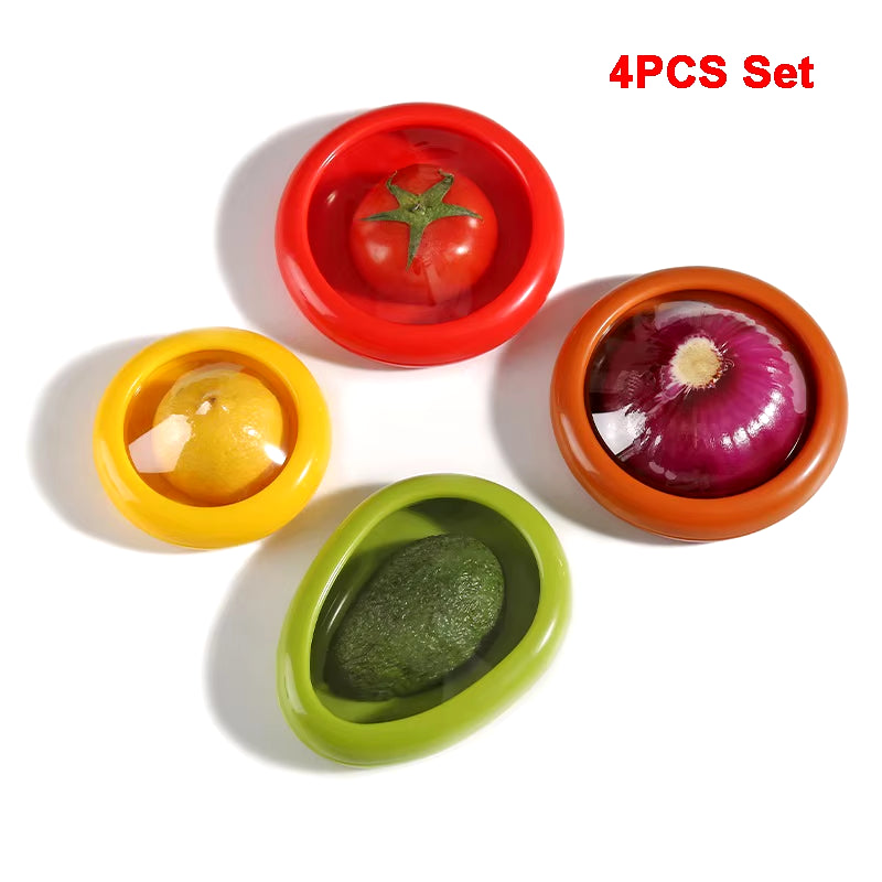 Food Fruit Vegetable Reusable Airtight Fresh Storage Storage Box for Fruits and Vegetables Easy to Clean Kitchen Gadgets