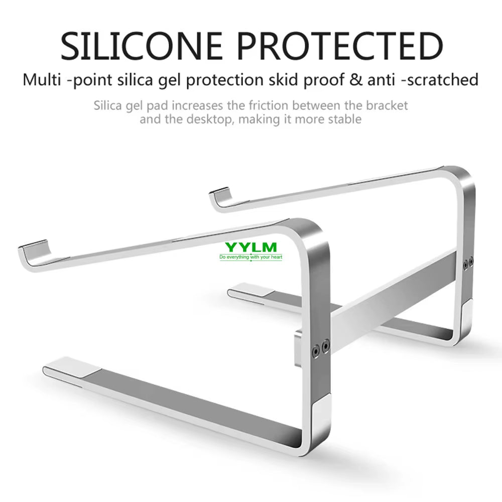 Aluminum Laptop Stand Notebook Riser Holder for Macbook Air 13 Ipad Pro Dell HP Lenovo Xiaomi Computer Tablet Support Ordinateur