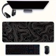 1PC Large Mouse Pads for Desk, Gaming Mouse Pad, Mouse Pad with Stitched Edges and Non-Slip Rubber Base, Extended Mouse Pad