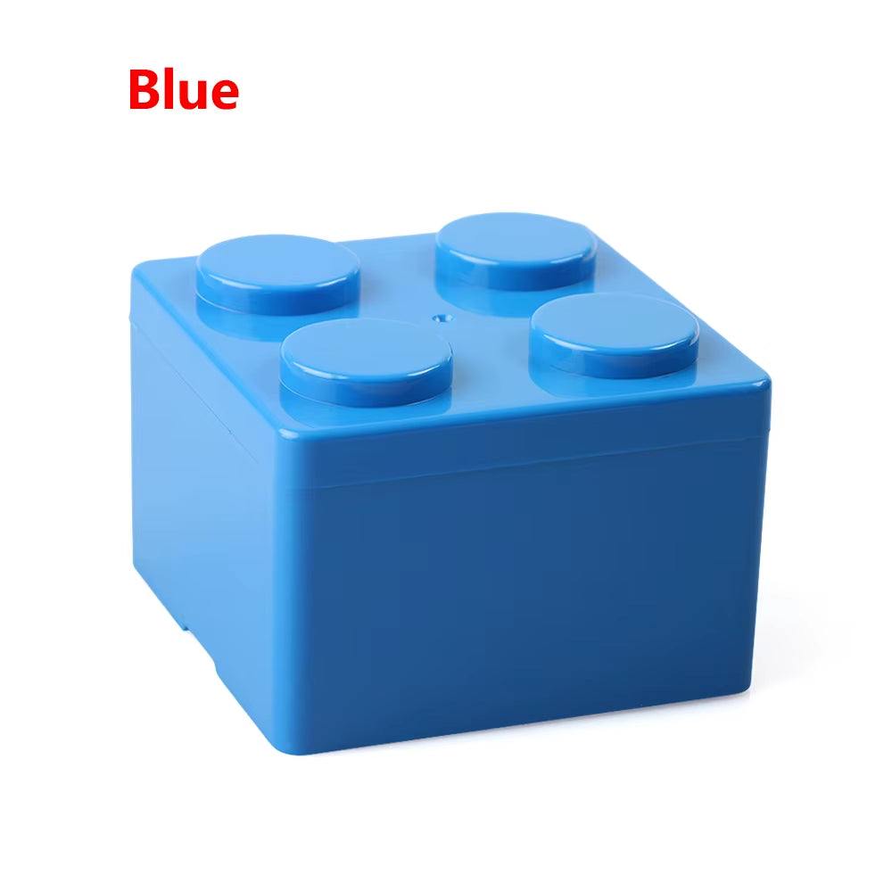 New Creative Storage Box Building Block Shapes Plastic Saving Space Box Superimposed Desktop Handy Office Supplies