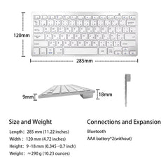 Japanese Language Ultra Thin Lightweight Low Noise Keyboards for Laptop/Computer/Surface