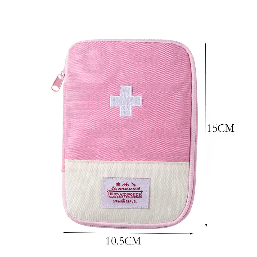 Portable Medicine Bag Cute First Aid Kit Medical Emergency Kits Organizer Outdoor Household Medicine Pill Storage Bag Travel