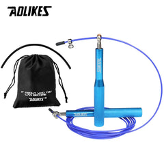 Crossfit Jump Rope Professional Speed Bearing Skipping Fitness Workout Training Equipement MMA Boxing Home Exercise