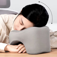 Travel Pillow U-Shape Pure Memory Foam Neck Pillow for Airplane Office Nap Cervical Pillows Flight Sleeping Head Neck Support