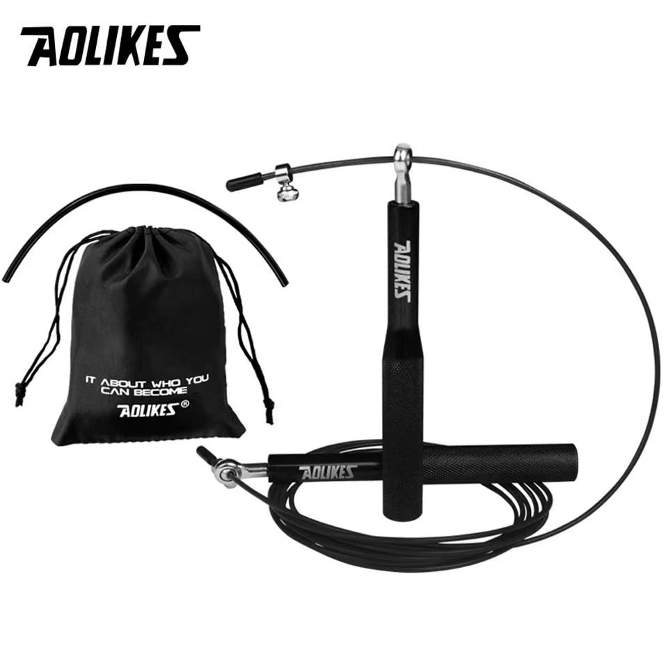 Crossfit Jump Rope Professional Speed Bearing Skipping Fitness Workout Training Equipement MMA Boxing Home Exercise