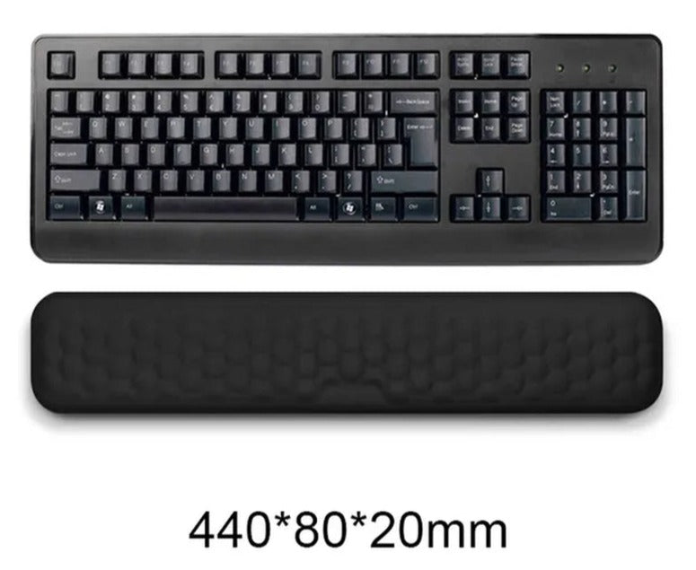 Ergonomic Keyboard Mouse Wrist Rest Office Typing Protection Relax Wrist Memory Foam Mouse Pad Computer Laptop Desk Mat