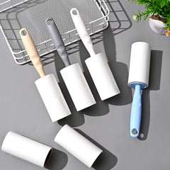 Lint Roller with Refills Sticky Remover Pet Dog Hair Clothes Sofa Dust Cleaning Remover Replaceable Roll Brush Cleaningaccessory