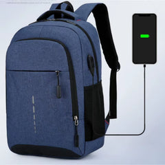 Mens Backpack Largecapacity Simple Fashion Travel Female Student Computerbag