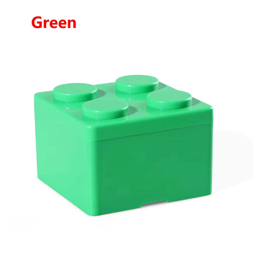 New Creative Storage Box Building Block Shapes Plastic Saving Space Box Superimposed Desktop Handy Office Supplies