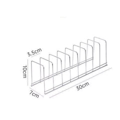 Kitchen Bowl Dish Organizer Stainless Steel Dish Holder Home Cutlery Dishes Pot Lid Rack Household Dish Rack Kitchen Accessories