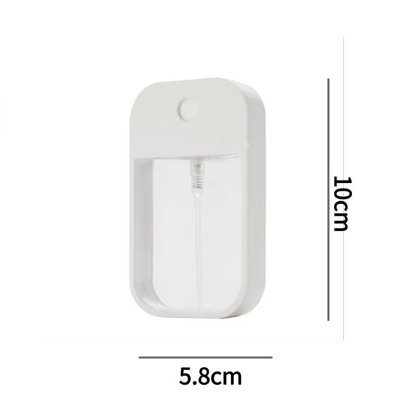 New 45Ml 6 Color Portable Refillable Hand Sanitizer Alcohol Bottles Mini Card Spray Bottle Travel Sub-Bottling Cosmetics Press