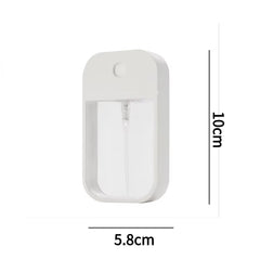 New 45Ml 6 Color Portable Refillable Hand Sanitizer Alcohol Bottles Mini Card Spray Bottle Travel Sub-Bottling Cosmetics Press