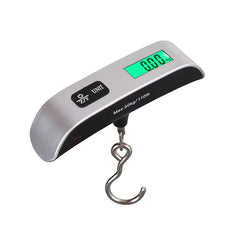 Digital LCD Display 110Lb/50Kg Electronic Luggage Hanging Suitcase Travel Weighs Baggage Bag Weight Balance Portable Scale Tool