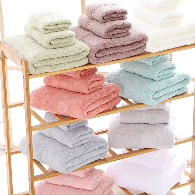 High Quality Pure Cotton Thickened Adult Towels Soft and Absorbent Towels for Both Men Women'S Household Usedaily Face Washtowel