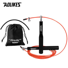 Crossfit Jump Rope Professional Speed Bearing Skipping Fitness Workout Training Equipement MMA Boxing Home Exercise